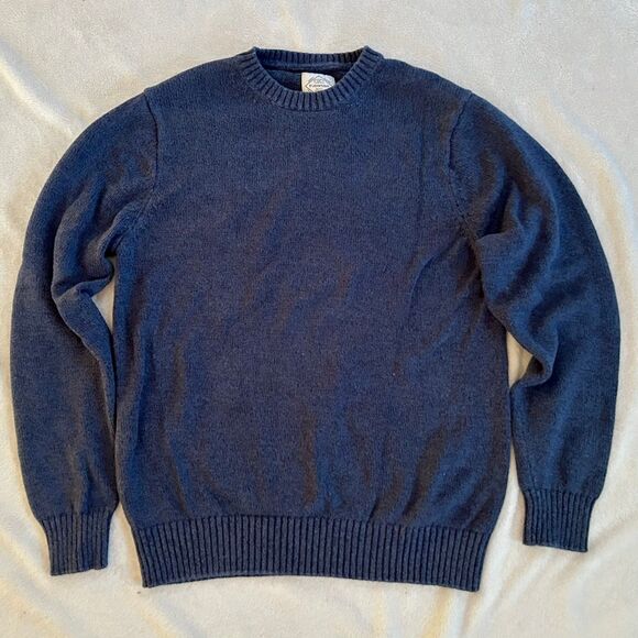 St John’s Bay Heavyweight Cotton Vintage Crewneck Sweater size M Pullover - Picture 6 of 7